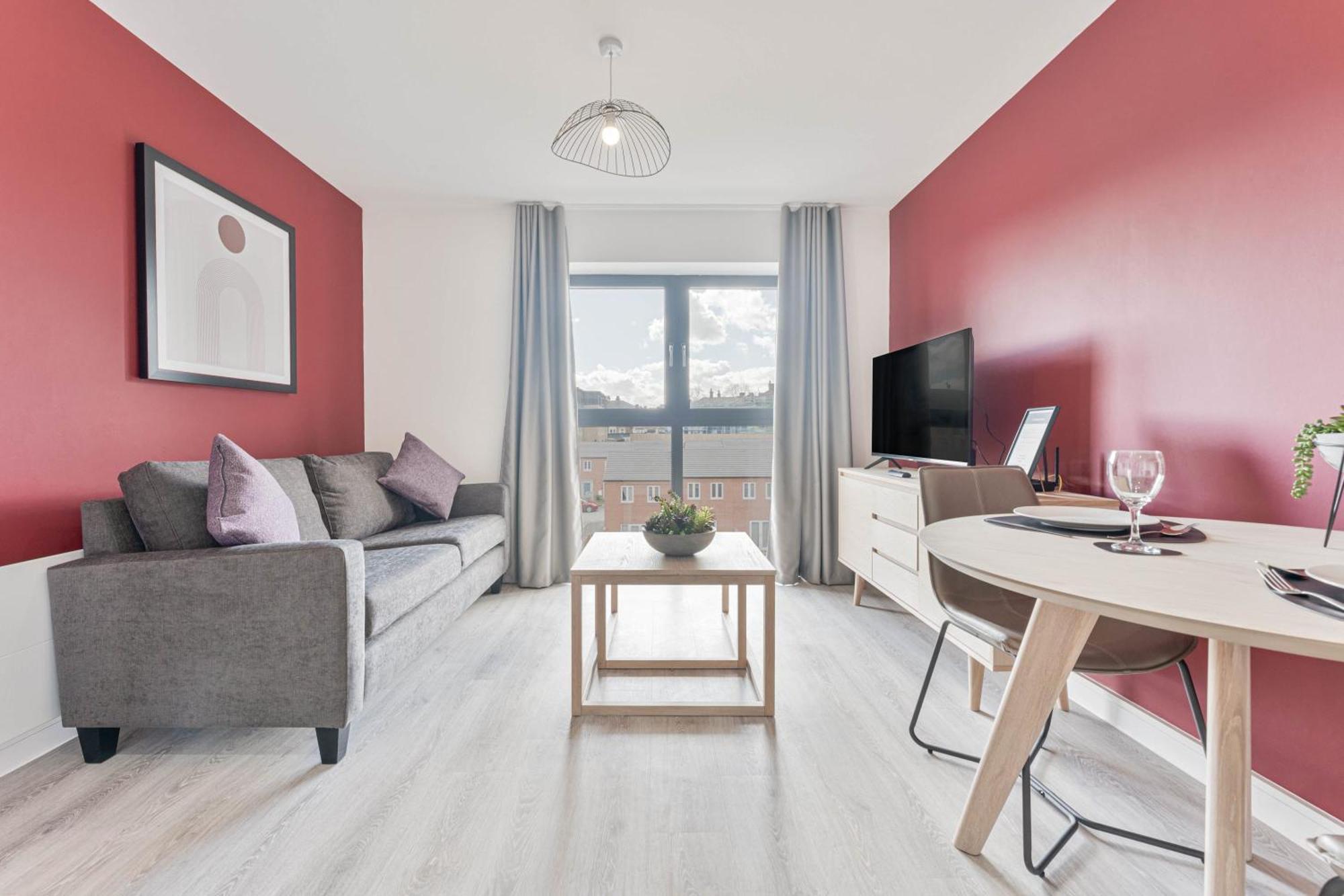 Stayzeni, Hardwick House Derby Smart 1 Bed Flat Zewnętrze zdjęcie